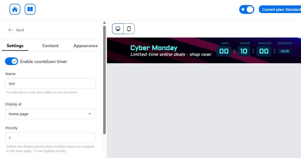 Sales Blast Interface